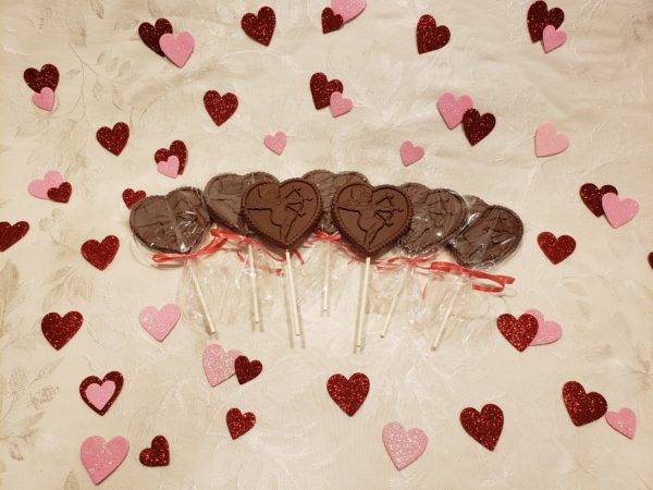 Milk Chocolate Cupid Suckers